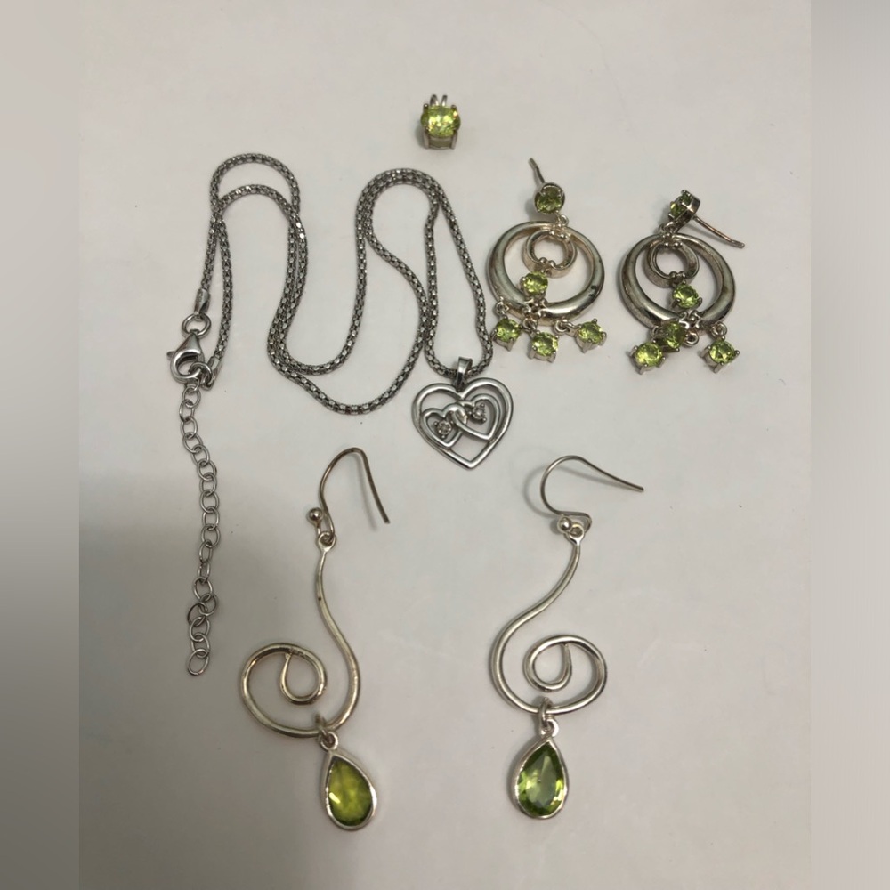Sterling silver Lot Of Jewelry